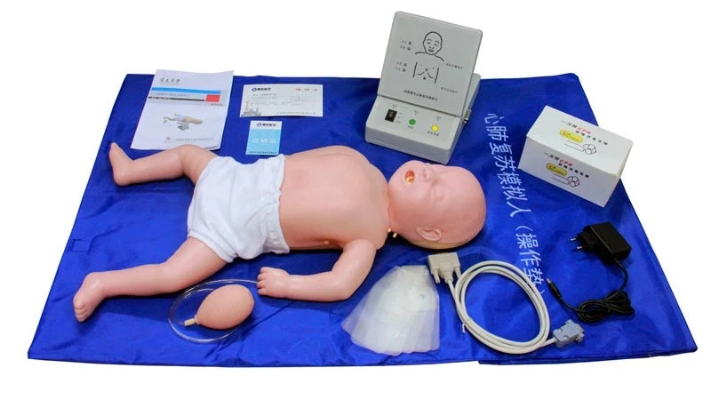 Улучшенный младенческий имитатор сердечно легочная реанимация Newborn