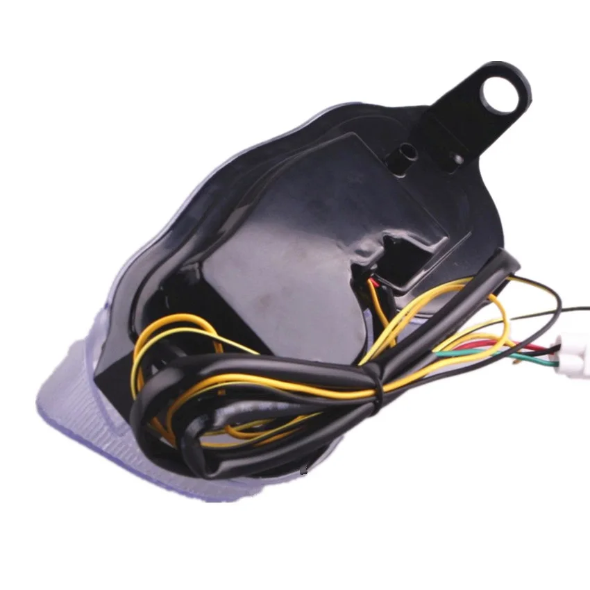 

LED Turn Signal Tail Light for Yamaha YZF R6 2001 2002 Motorcycle Integrated Rear Brake Lamp Turn Signals Taillight Clear