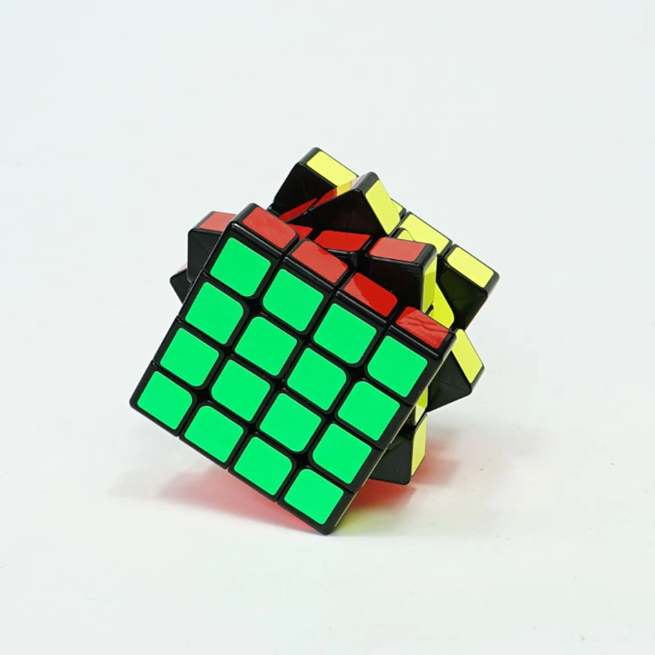 

Qiyi Mofangge Wuque 4x4 Black/Stickerless 62mm Speed Cube Cubo Magico Educational Toy Gift Idea Drop shipping