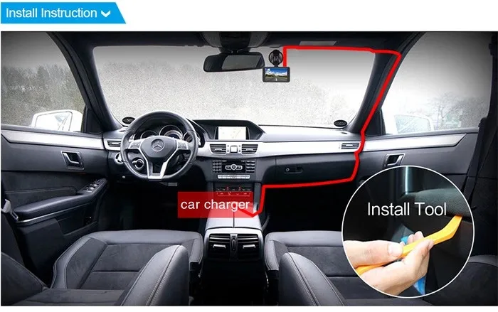 

Camera Car Detector Private Design FHD 1080P video recorder with 3.0 IPS display starlight night vision