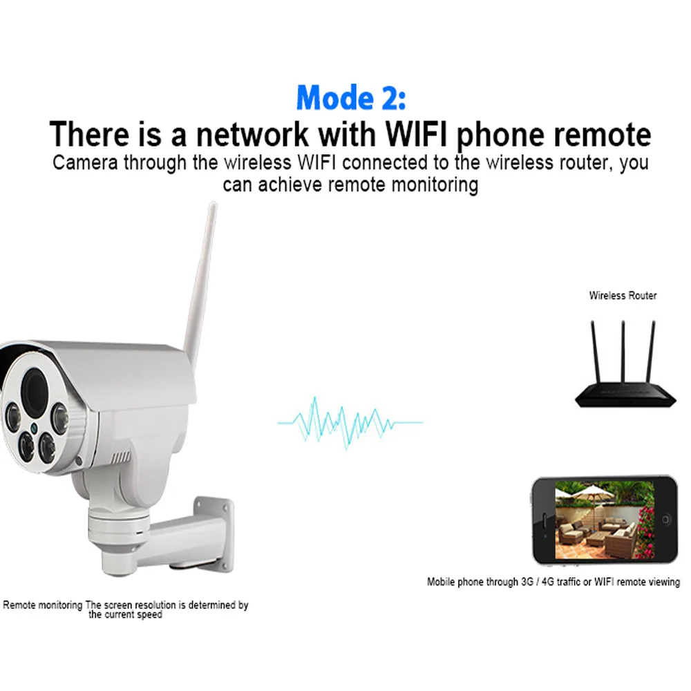 Enster PTZ Bullet ip камера Full HD 1080P беспроводная IP Камера с wi fi Авто Фокус 2МП onvif