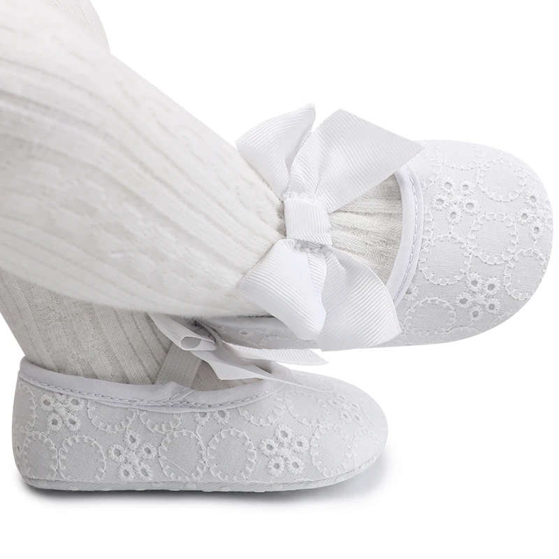 Обувь для новорожденных девочек милая нескользящая обувь принцессы с