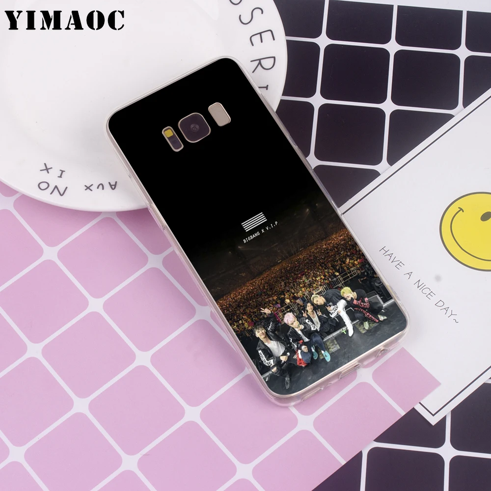 YIMAOC BIGBANG for Samsung Galaxy A10 A20 A30 A40 A50 A70 A2 J4 J6 J7 J8 Core Duo Note 10 Plus Soft Case |