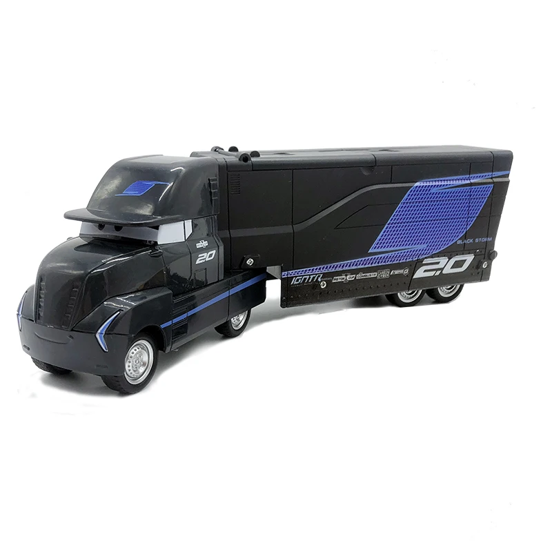 Disney Pixar Cars 2 3 Jackson Storm Truck Mack Uncle Toys Lightning McQueen 1:55 Diecast Model Car Toy Children Birthday Gift