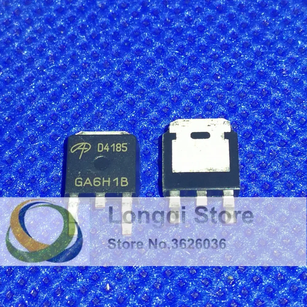 10 шт. AOD4185 D4185 TO 252 2(DPAK) p канальный улучшенный режим полевой эффект ТРАНЗИСТОР PNP 50A