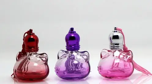 2017new 500PCS 10ml KT owl color beads perfume bottle