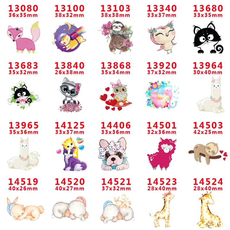 

Free shipping 30 pcs cartoon character planar resin PR 13080