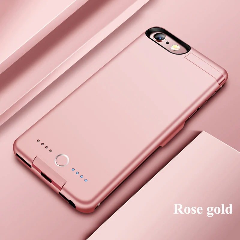 for iphone 7 8 plus 8000 мА/ч чехол для телефона для iphone 7 8, высокое качество, чехол для зарядки аккумулятора, внешний аккумулятор для iphone 7 8 plus - Цвет: for iphone 7 8 plus