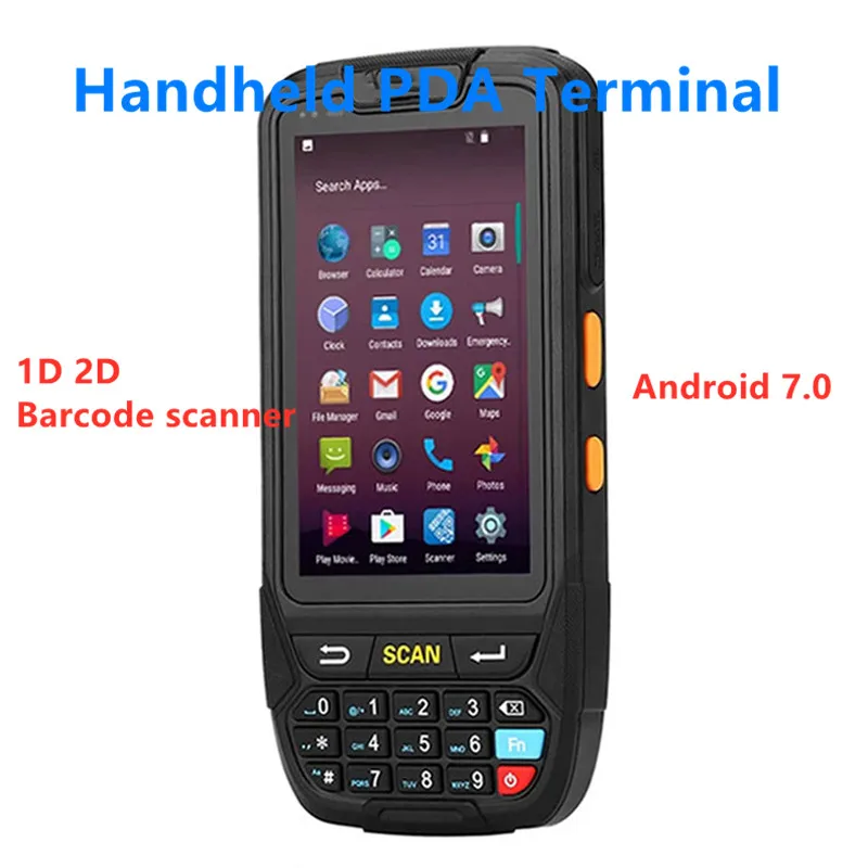 Прочный КПК android лазерный сканер для штрихкода 1D honeywell n4313 ручной портативный