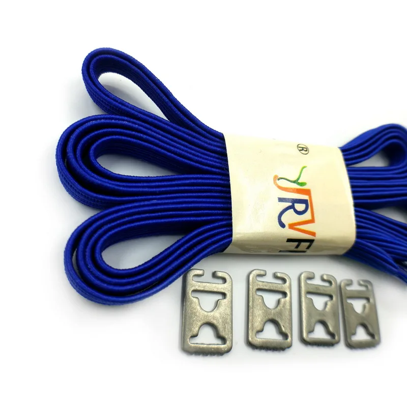 1 пара разноцветных синих кроссовок для взрослых и детей шнурки ленивых ботинок