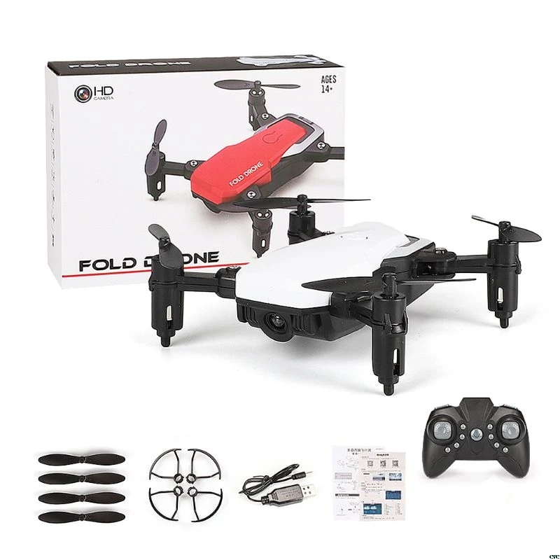 Белый Мини LF606 складной Wifi FPV 2,4 GHz 6-осевой RC Мультикоптер беспилотный игрушечный вертолет Легкая регулировка частоты - Цвет: Белый