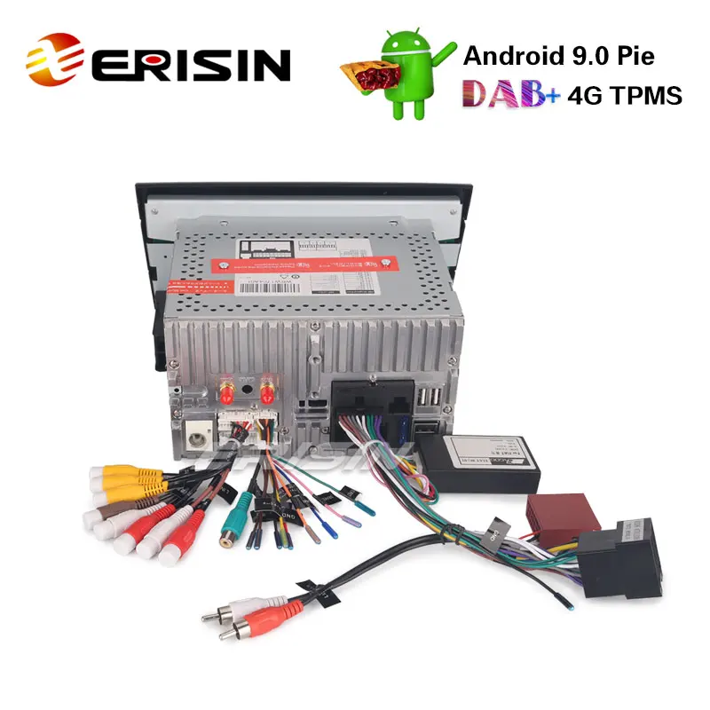 Erisin ES7971F " Android 9,0 автомобильный стерео gps Wifi SAT NAV DAB+ 4G DVR Canbus BT OBD для FIAT BRAVO