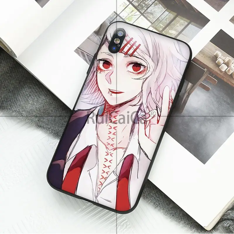 Ruicaica аниме JUUZOU SUZUYA Новое поступление черная ячейка чехол для телефона iPhone 8 7 6 S Plus