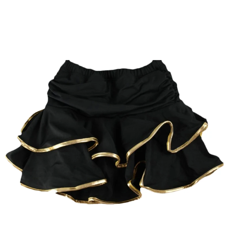 Юбка для латинских танцев девочек 10 цветов | Тематическая одежда и униформа