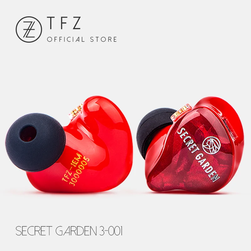 Наушники TFZ/Lou Secret Garden III профессиональные Hi Fi наушники вкладыши с уравновешенным