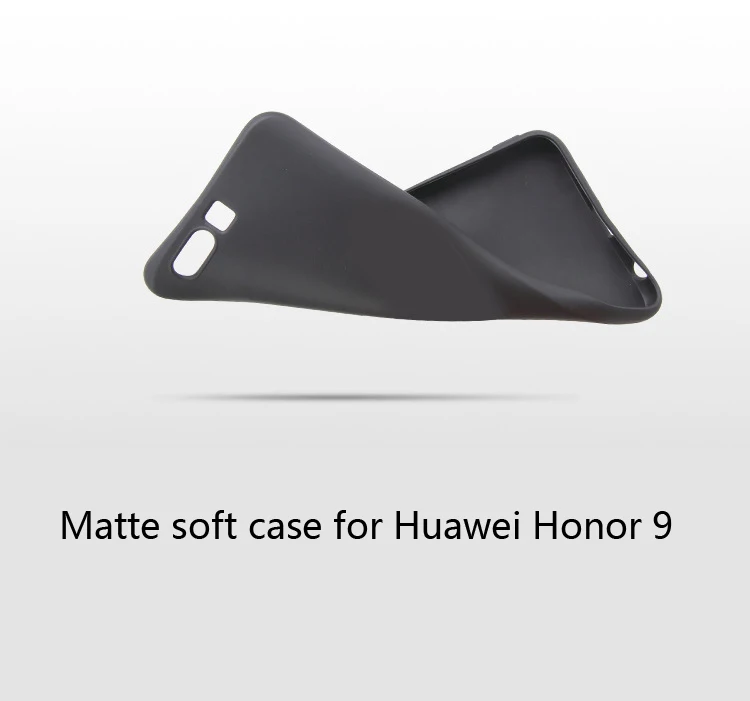 Роскошный силиконовый чехол бампер Sof для Honor 9 Huawei тонкий защитный ультра из