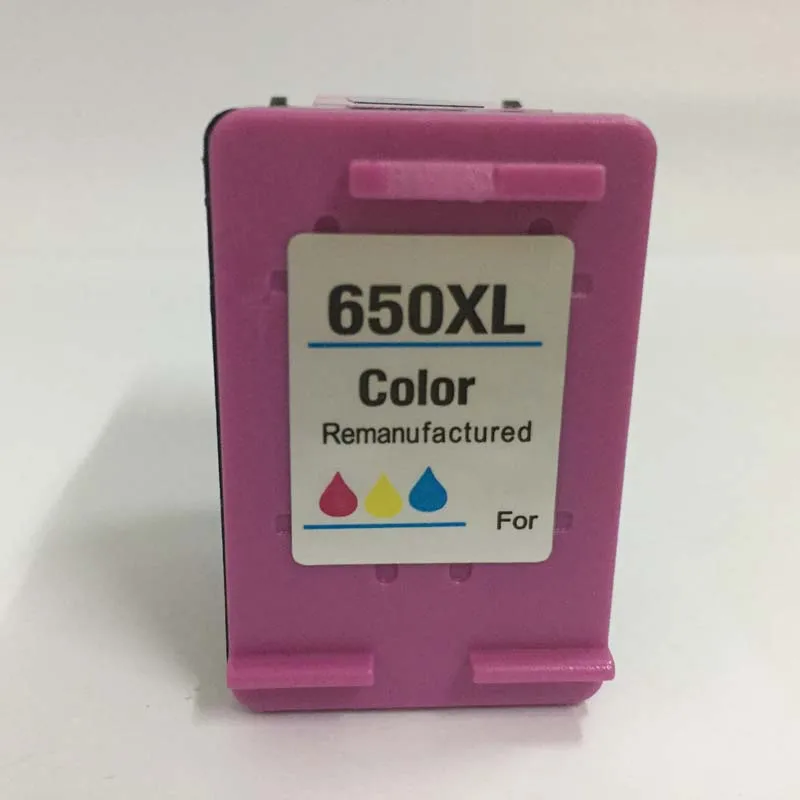 Совместимый цветной чернильный картридж Vilaxh 650 XL для HP 650xl Deskjet 1015 1515 2515 2545 принтер