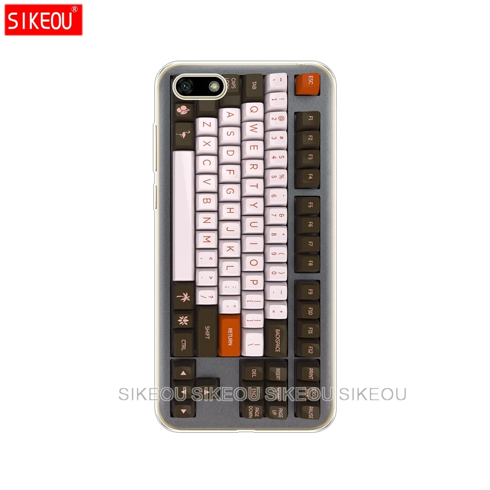 For Huawei Honor 7S 5.45" Case Huawei 7S Cover Soft TPU Various Coque Honor 7S 7 S Phone Case Fundas For Huawei Honor7S - Цвет: 10465