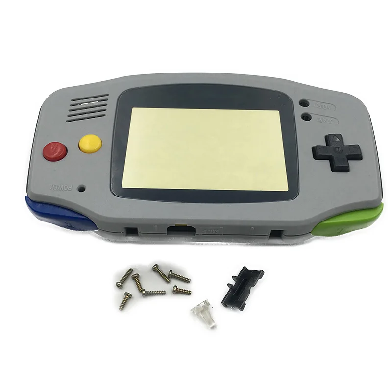 Запасной чехол для SNES SFC Edition серый корпус крышка объектива GBA Game Boy Advance|cover for|cover