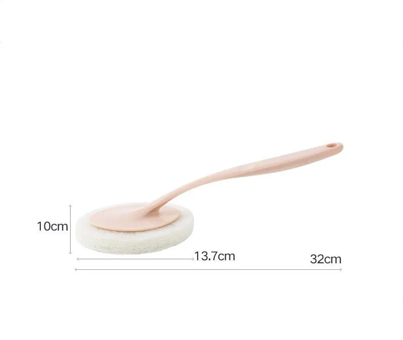 Губка с длинной ручкой для ванной комнаты эргономичная губка чистки 32*10