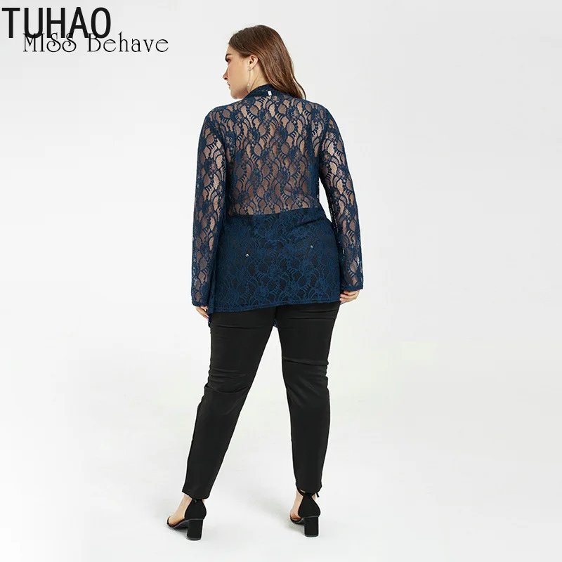 Женская трикотажная блузка с длинным рукавом размеры до 3XL|Блузки| |