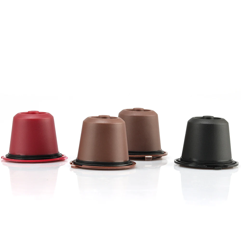 4 шт./упак. многоразового многоразовые Nespresso Кофе Capsule фильтр Pod для первоначальный Nespresso многоразового Кофе capsule