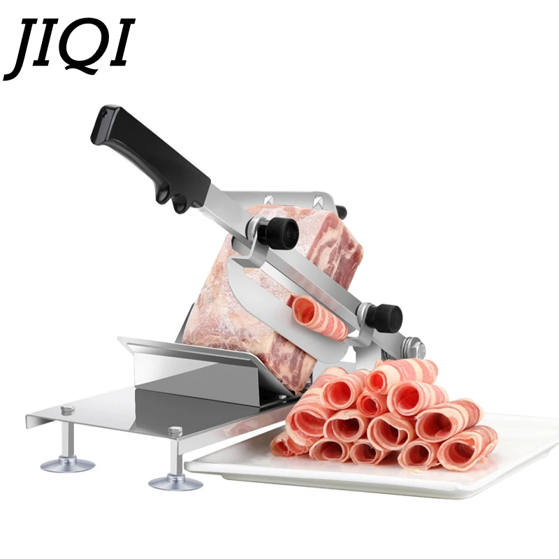 JIQI Мясорубка ручная режущая машина для нарезки Автоматическая Доставка