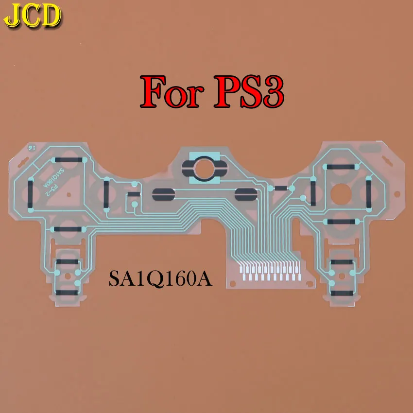 JCD 1 шт. кнопки для контроллера Dualshock 3 PS3 SA1Q160A SA1Q159A проводящая пленка клавиатура