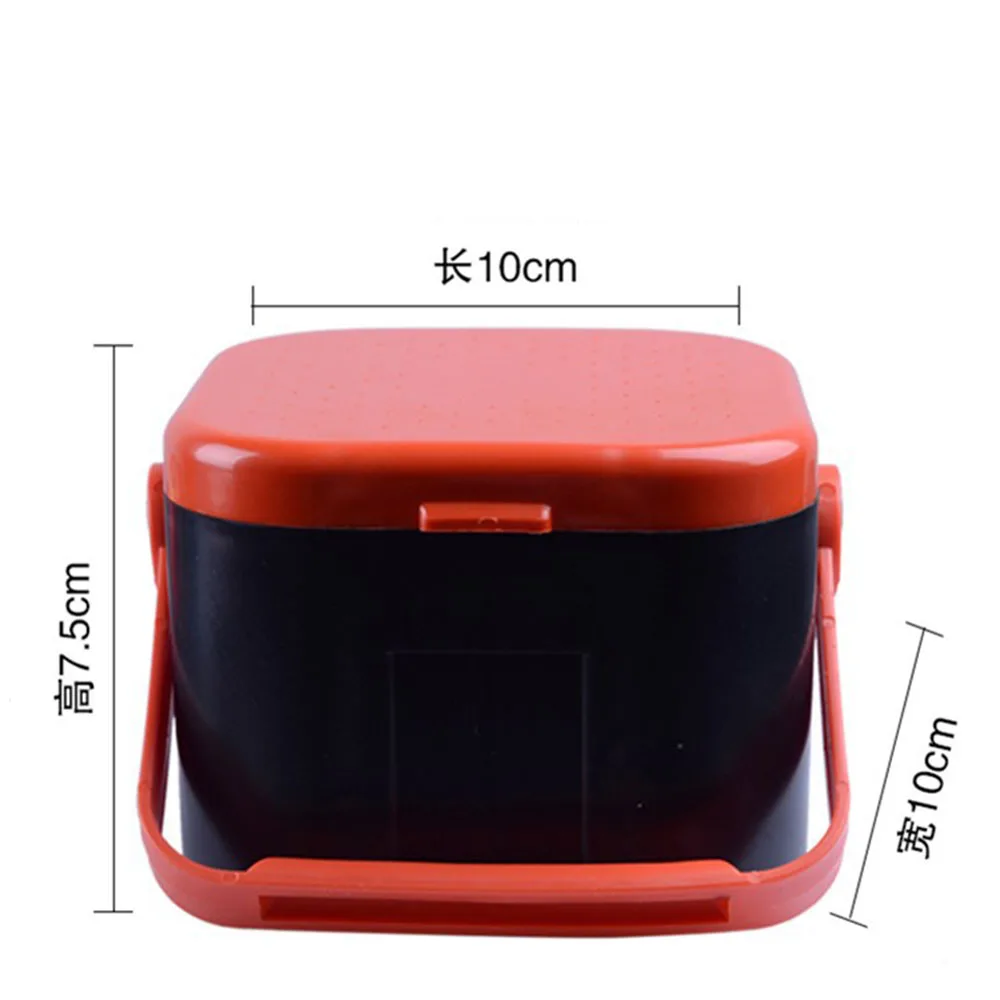 Коробка для дождевых червей рыболовные снасти аксессуары коробка красных
