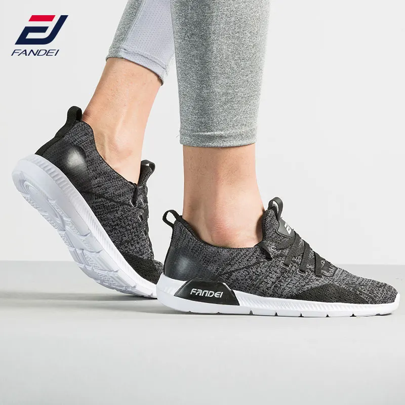 FANDEI новый дизайн кроссовки для мужчин дышащие сетчатые носки мужские спортивные