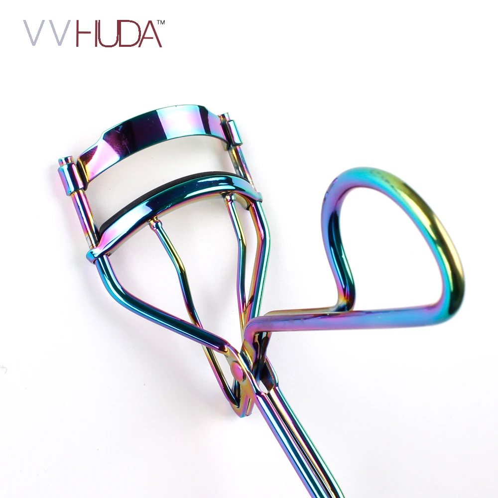 Щипцы для завивки ресниц VVHUDA инструмент из радужной нержавеющей стали макияжа