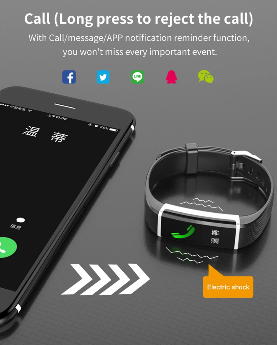 BANGWEI Neue спортивный браслет Frauen умный фитнес-браслет blupdruck Herz Rate Monitor шагомер smart Uhr feur Andrdid ios