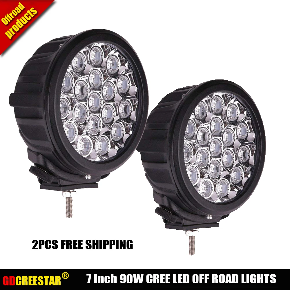 

90W high power led tractor working lights offroad driving light 12v 90w LED Driving offroad Light for 4x4 SUV 4WD X2pcs/lots