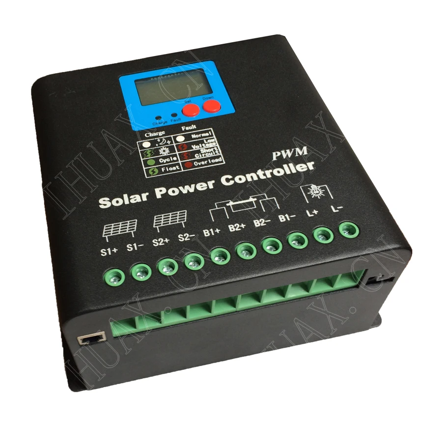 

120A Solar Controller PV panel Battery Charge Controller 48V Solar System Home Indoor Use New PV Solar system