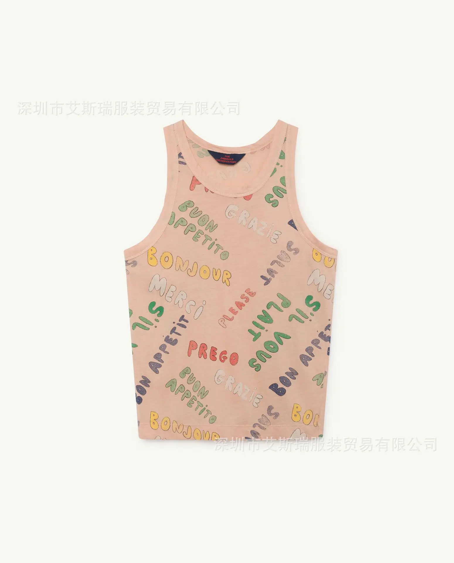4 T-shirt2019 без рукавов для мальчиков, весна-лето, новинка, Ins, Лидер продаж, брендовая одежда для мальчиков и девочек, хлопковый жилет с принтом, топы - Цвет: 4