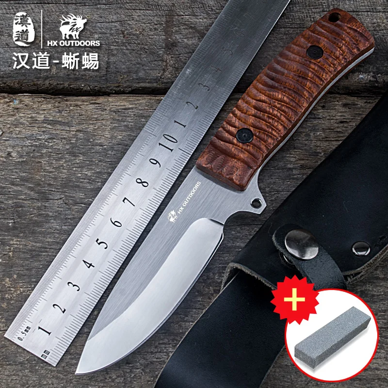 Тактический полевой нож HX для выживания на открытом воздухе армейский прямой