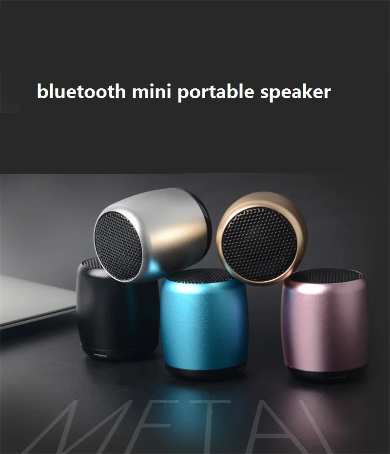 Мини Bluetooth динамик Портативный от Ancord маленький корпус Громкая Кнопка голосового