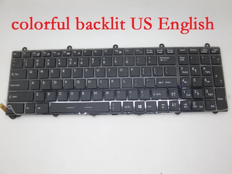 Laptop Keyboard For MSI GT70 0NC-097CN 0NC-217XCN 0ND-1081XCN 0ND-437CN 0ND-692CN 0ND-860XCN 0NE-1007CN 0NE-1008CN US English | Компьютеры