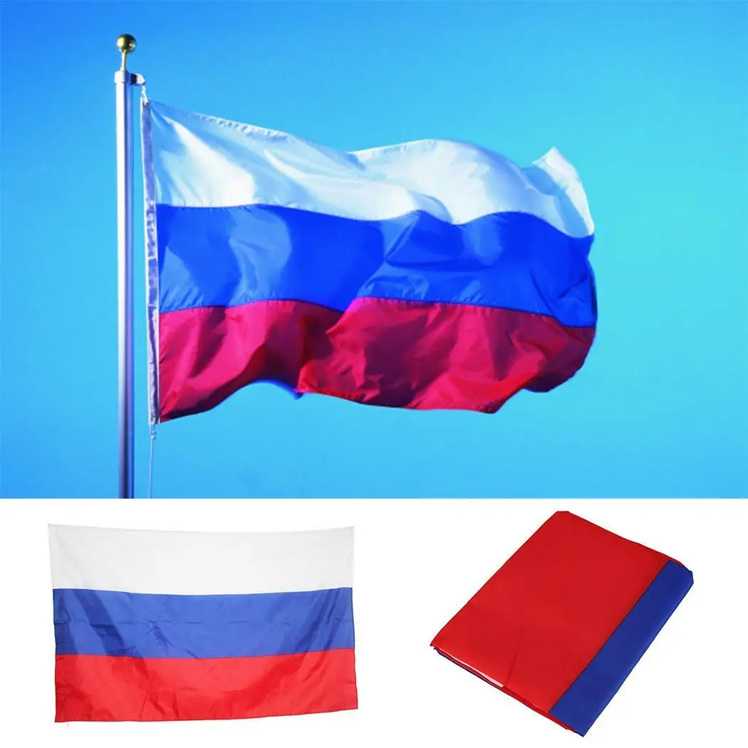 Национальные флаги Флаг России веер Партии дома многоцветный флаг для домашнего