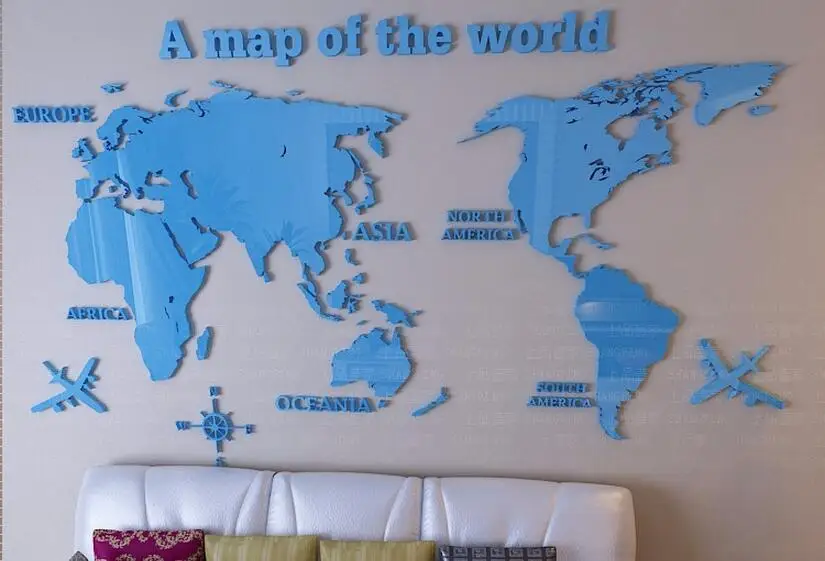 3D-наклейки на стену сделай сам акриловые Трехмерные настенные наклейки с