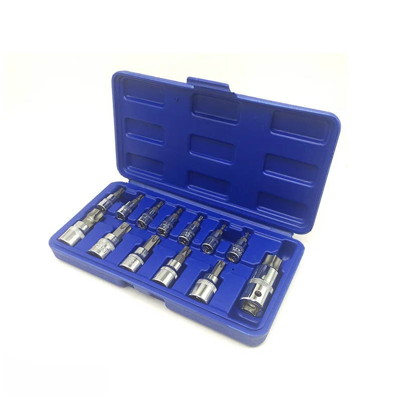 Mainpoint горячая Распродажа 13pc звездообразная звезда Набор торцевых гаек 1/4 3/8 и 1/2
