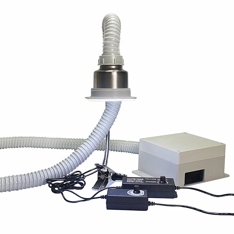 

LY smoke absorber instrument for cellphone bga repair dual-use exhaust fume and lighting 220V 110V