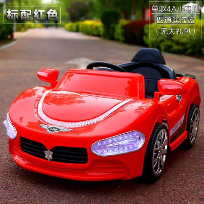 Год четыре колеса двойной двигатель качели RC автомобиль дистанционного управления детский автомобиль-ходунки игрушки для мальчиков дети электрическая езда на автомобиле