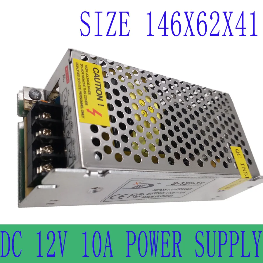 Питание от напряжения постоянного тока 12 V питания светодиодные ленты освещение