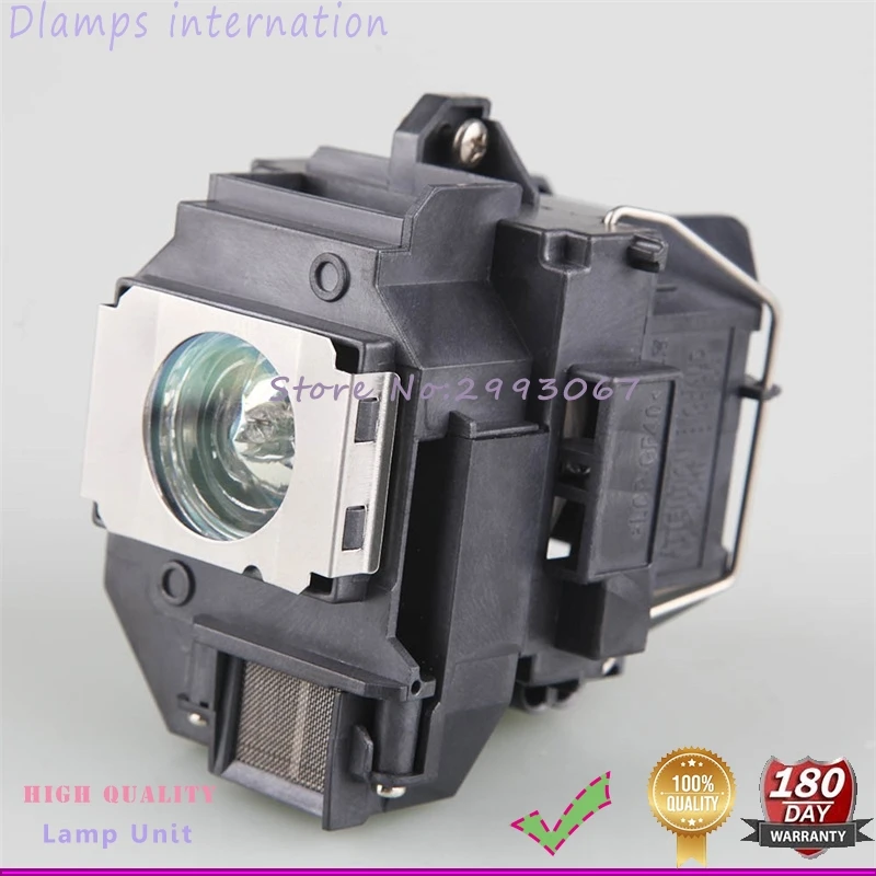 For ELPLP54 EB-S7 EB-S7+ EB-S72 EB-S8 EB-S82 EB-X7 EB-X72 EB-X8 EB-X8E EB-W7 EB-W8 Projector lamp with housing for Epson