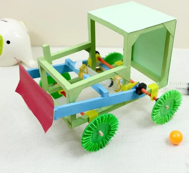 

Hydraulic Bulldozer Model Accessories Physical Experiments scientific experimental materials assembly model educational toys