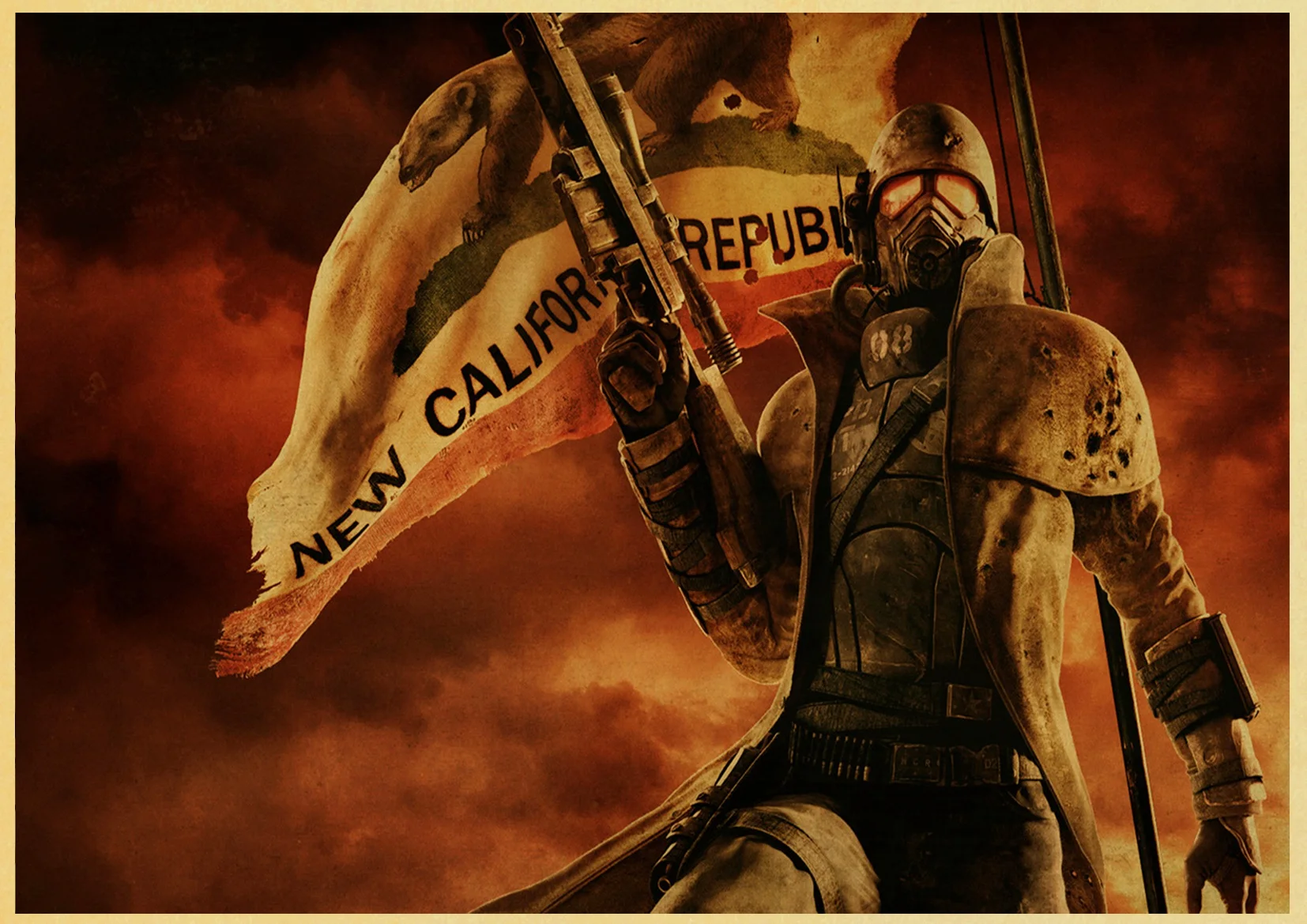 E049 Nuka Cola Fallout 2345 винтажный бумажный плакат настенная живопись украшение дома 42X30 см 30X21 см - Цвет: E049