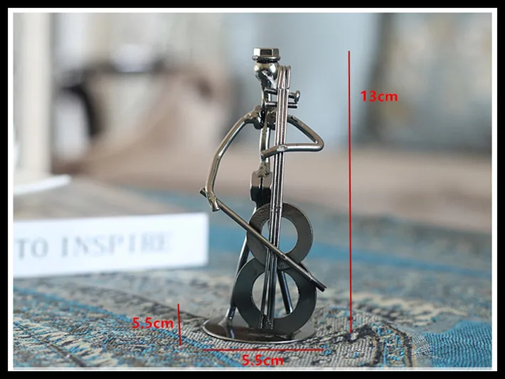 Набор из 8 предметов Маленькая Музыкальная фигурка железного человека