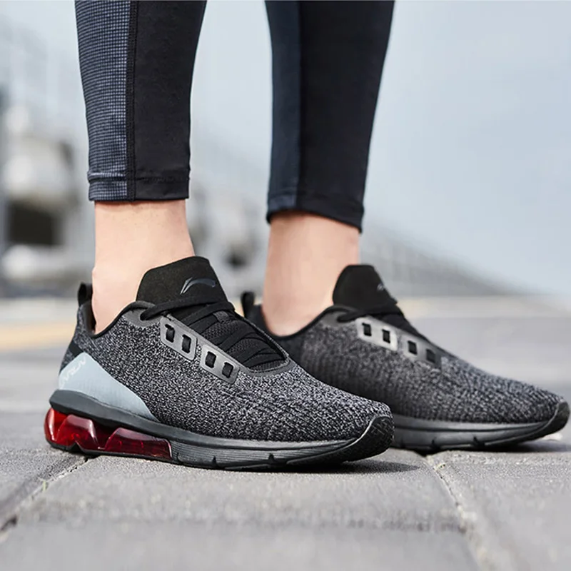Клиренс) Li-Ning мужские кроссовки для бега с воздушной дугой, с дышащей подкладкой, спортивная обувь ARHN075 XYP810