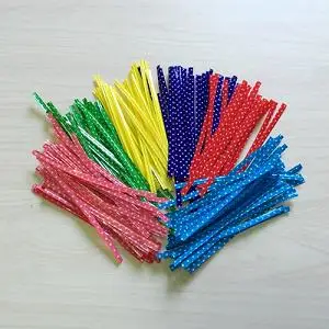 mixing colour 1000 шт./лот), посылка для выпечки, нить для упаковки леденцов, 6 цветов в горошек, леденцы, пищевая упаковка, Zhasi DIY, инструмент для выпечки - Цвет: mixing colour
